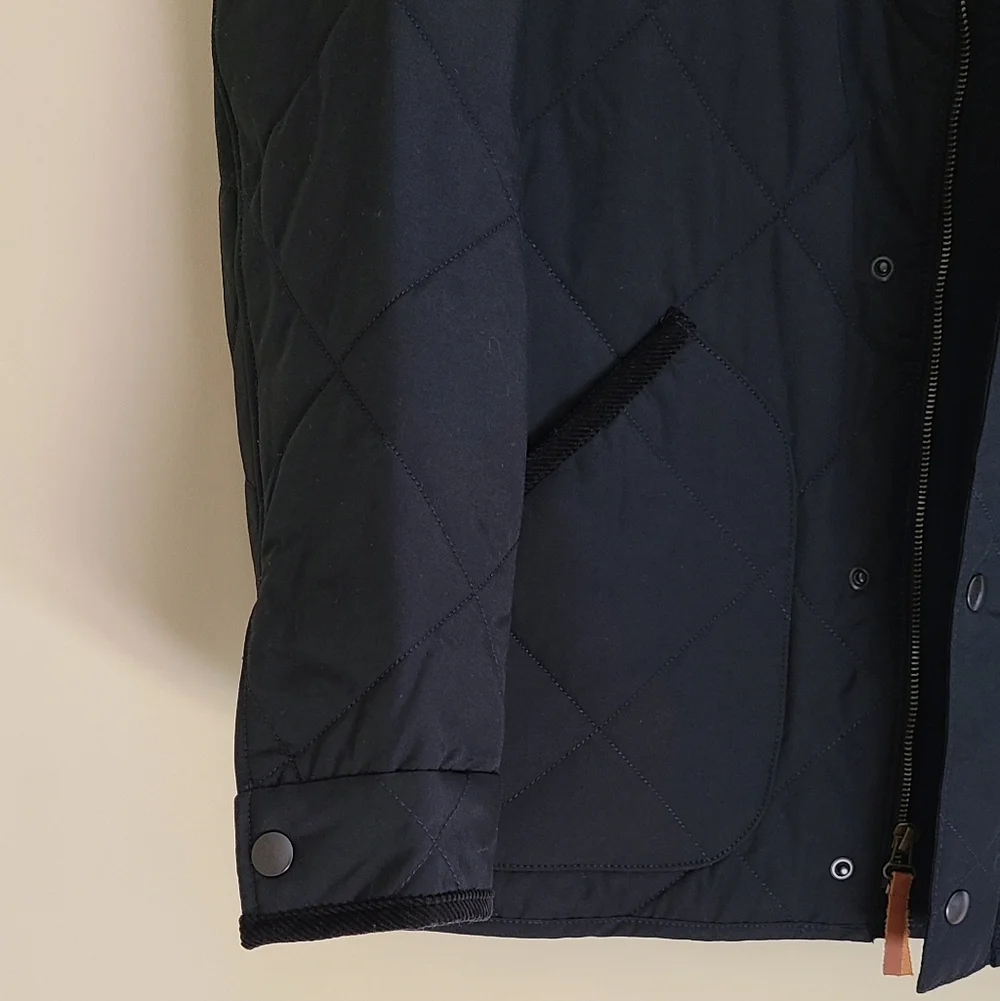 J.Crew Men's Quilted Sussex PrimaLoft Jacket Black Size Small
